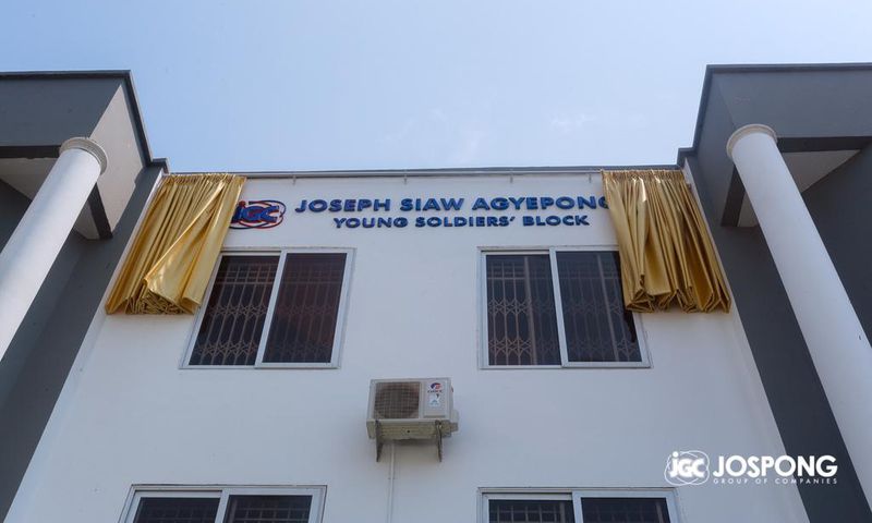 Akufo-Addo commissions Joseph Siaw Agyepong Young Soldiers Block at 37 military Hospital