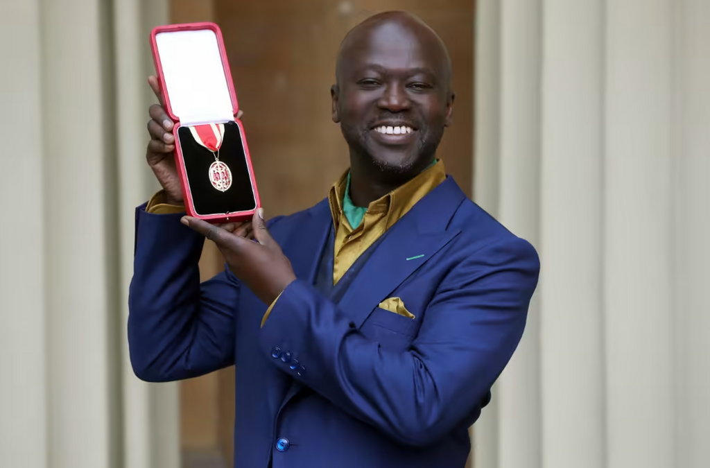 Sir David Adjaye was knighted in 2017 for services to architecture