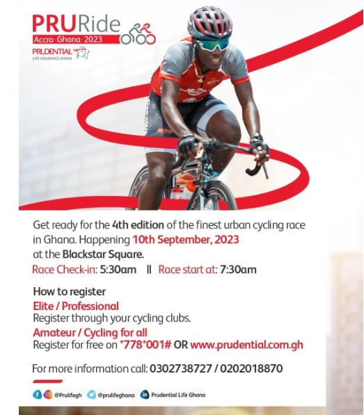 How to register for PruRide 2023