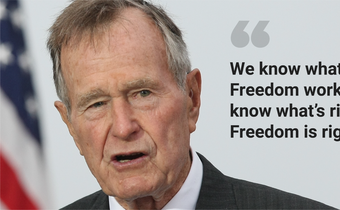 2x1 George H W Bush