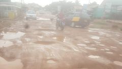 Adjei Kojo potholes