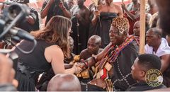 Otumfuo Osei Tutu II receives looted royal artefacts from US museums