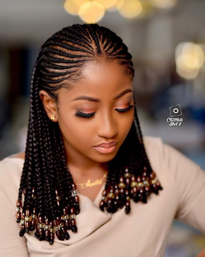 Anita Akuffo in braids