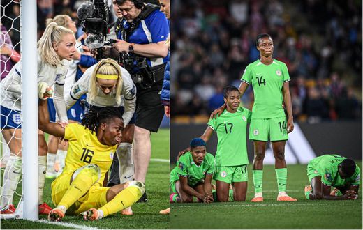 Women’s World Cup: Nigeria’s goalkeeper left in tears after penalty heartbreak against England