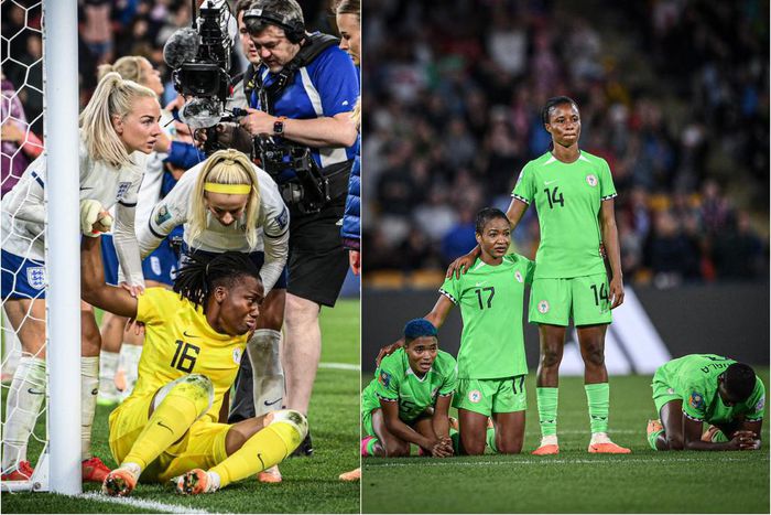 Women’s World Cup: Nigeria’s goalkeeper left in tears after penalty heartbreak against England