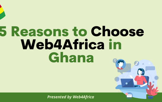 5 reasons to choose web4africa