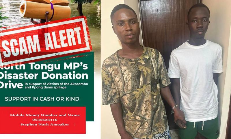 2 arrested for using Ablakwa's name to defraud people in Akosombo Dam spillage scam