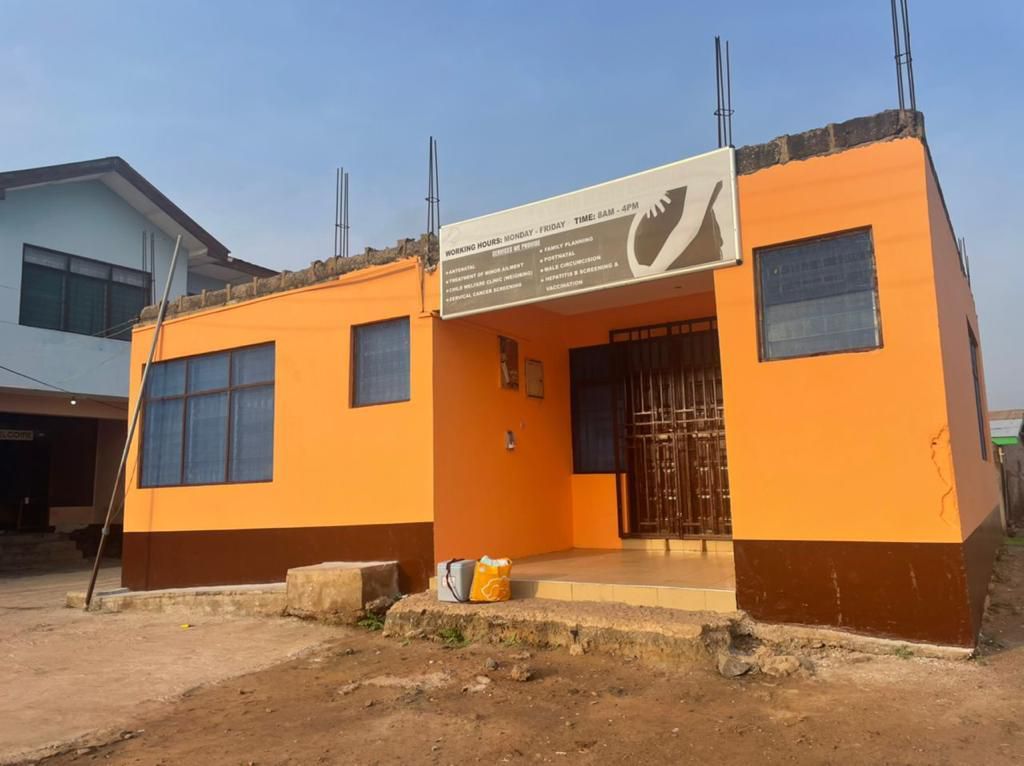 The Health Centre after it was renovated