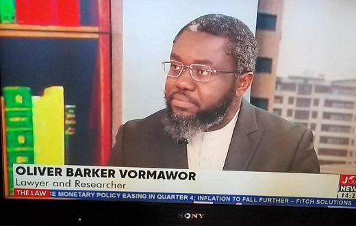 Oliver Barker-Vormawor, convenor for #FixTheCountry movement