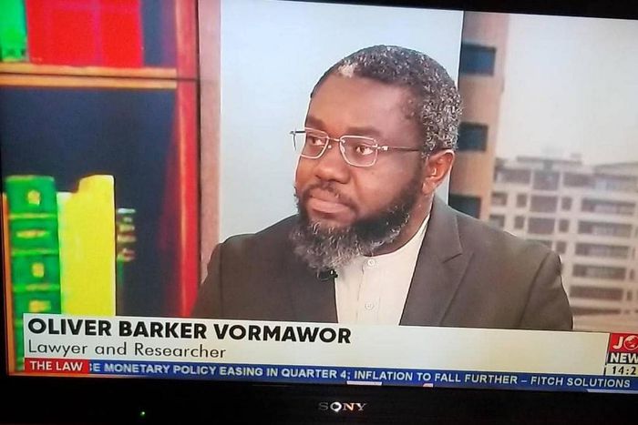 Oliver Barker-Vormawor, convenor for #FixTheCountry movement