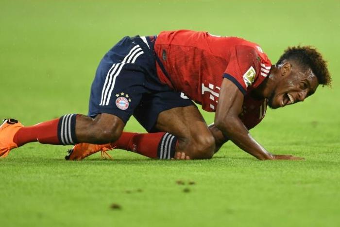 Kingsley Coman has been out of action since being injured on the opening day of the season