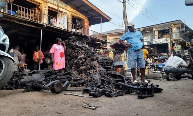 Abossey Okai spare parts dealers