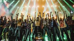 Priceless moment with Usher & DWP Stars