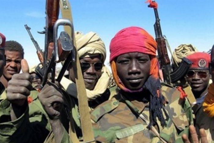 Some African soldiers