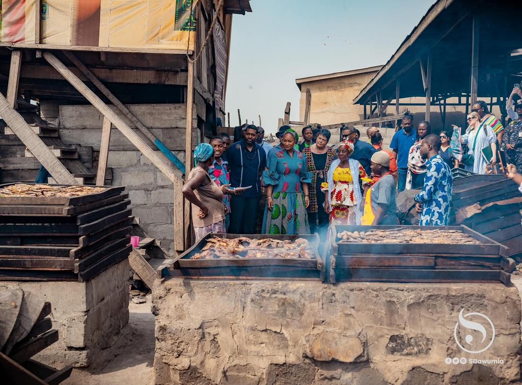 Second Lady Samira Bawumia and US EPA Administrator Michael Regan champion clean cooking in Jamestown