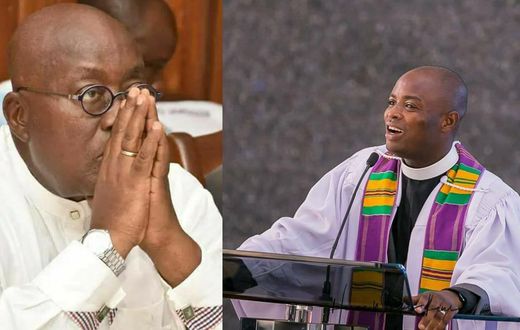 Rev. Dr Solomon Nortey  and President Akufo-Addo