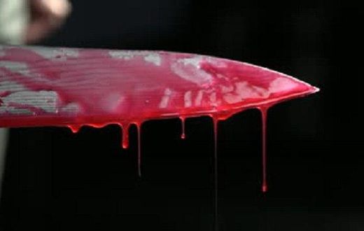 Bloody knife murder