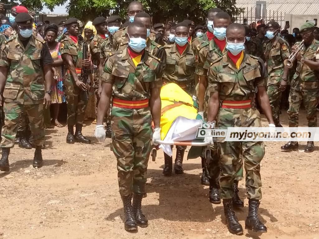 Imoro Sherrif, slain young soldier laid to rest in an emotion-filled atmosphere