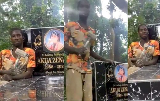 You people should die so I can get more jobs - Ghanaian grave tiler announces