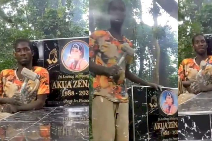 You people should die so I can get more jobs - Ghanaian grave tiler announces