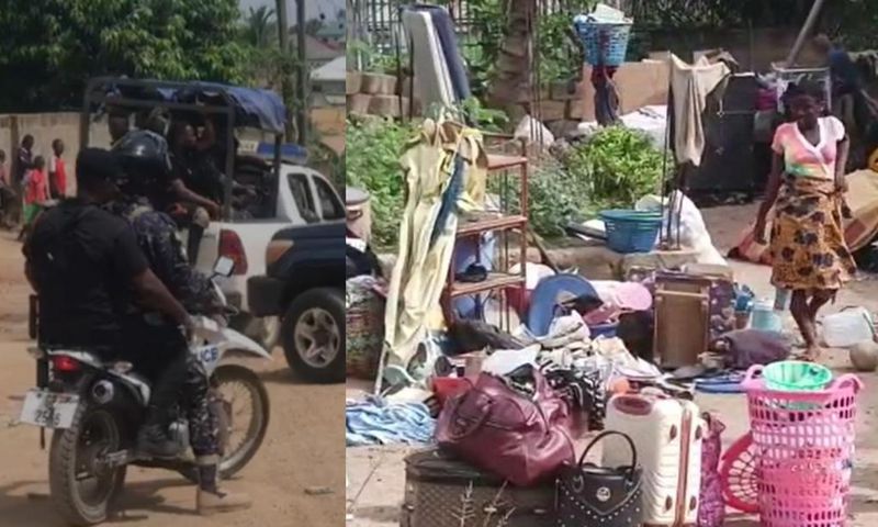 Over 1,000 Buduburam residents homeless as land owner evicts them forcibly with police support