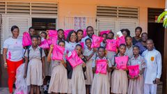 Girls empowered through menstrual hygiene, management