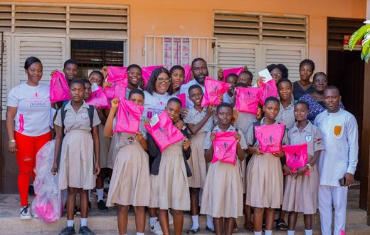 Girls empowered through menstrual hygiene, management