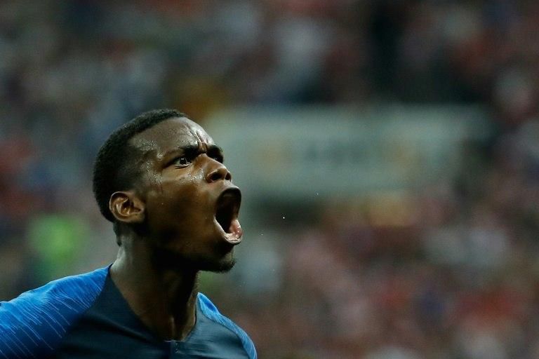 Paul Pogba won the World Cup with France but has had a troubled relationship with Manchester United manager Jose Mourinho