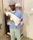 Fameye and his son