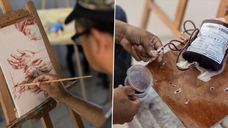 The blood added a raw energy to Elito's art [LatestLY]