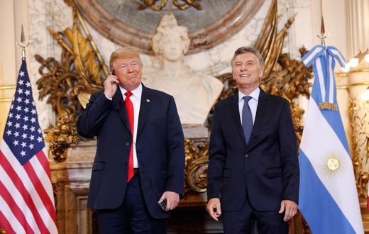 Trump Macri G20
