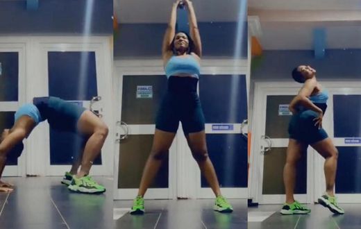 Abena Korkor shows off new figure as she returns from social media break