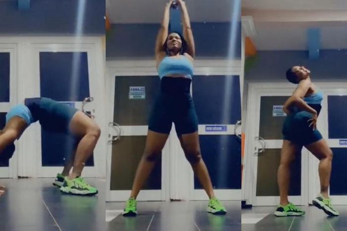 Abena Korkor shows off new figure as she returns from social media break