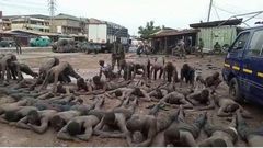 Military men brutalise Ashaiman residents over fellow officer's alleged murder by civilians in the area