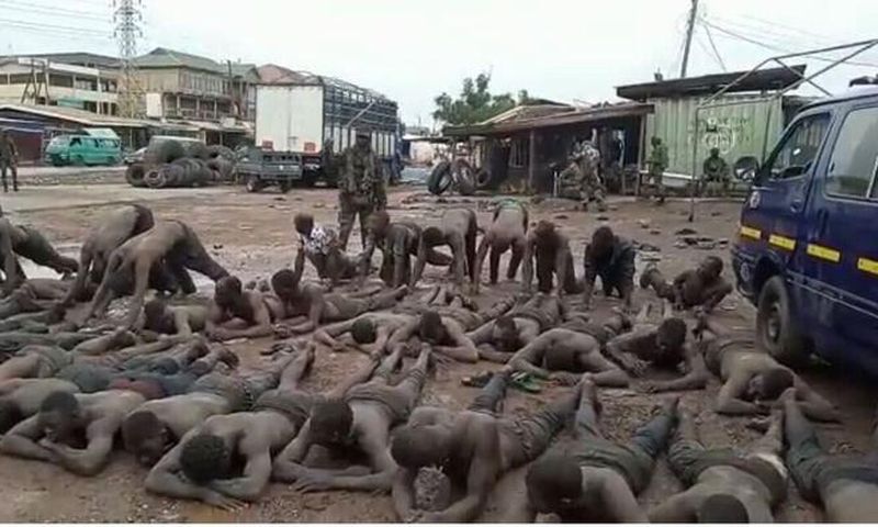 Military men brutalise Ashaiman residents over fellow officer's alleged murder by civilians in the area