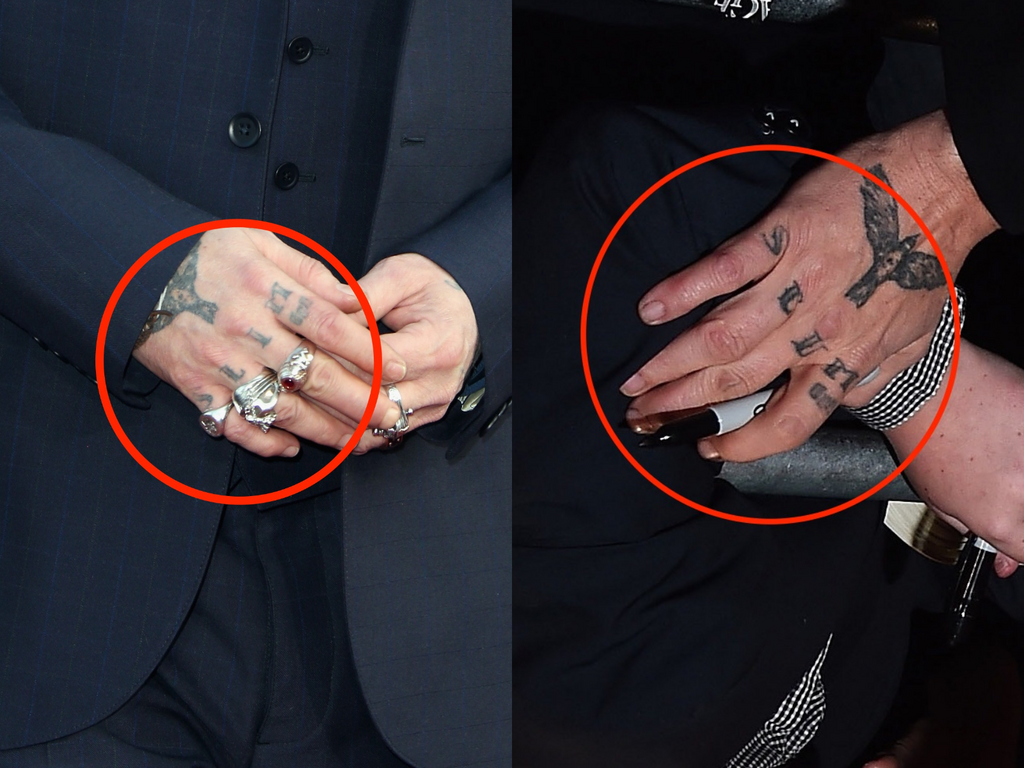 18 celebrities who had to cover up regrettable tattoos