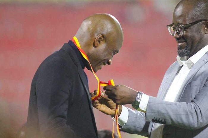 GFA President Kurt Okraku booed by Kumasi fans during JA Kufuor Cup