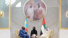 Sheikh Mohammed bin Rashid Al Maktoum and the President of the Democratic Republic of Congo