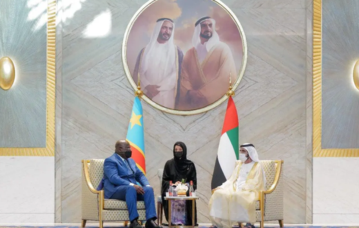 Sheikh Mohammed bin Rashid Al Maktoum and the President of the Democratic Republic of Congo