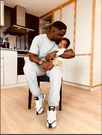Sarkodie with son