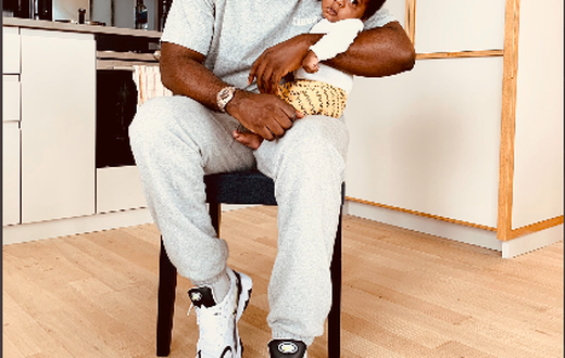 Sarkodie with son