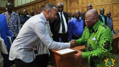 Nana Addo with Owusu Bempah