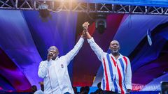 Dr Mahamudu Bawumia and Dr Matthew Opoku Prempeh
