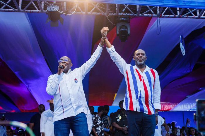 Dr Mahamudu Bawumia and Dr Matthew Opoku Prempeh