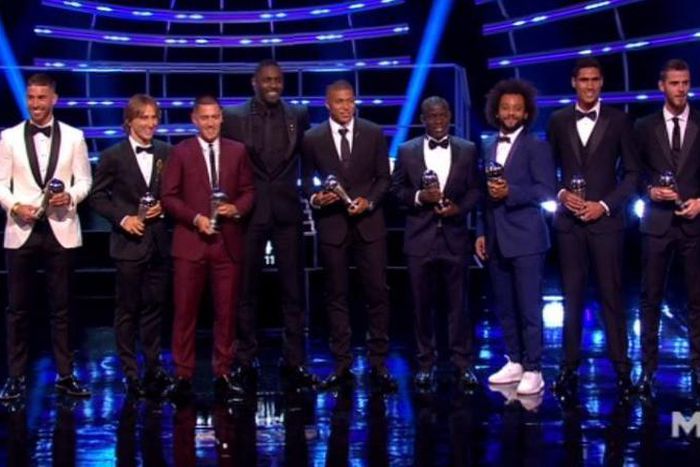 All award winners of the Best FIFA gala