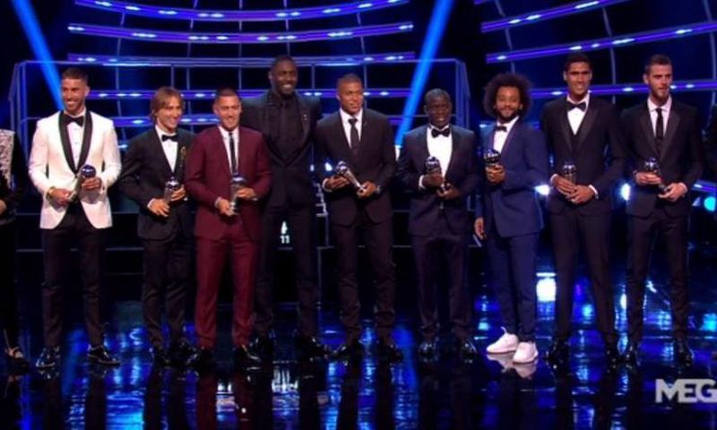 All award winners of the Best FIFA gala