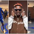 Watch: Leicester City blast Shatta Wale’s ‘Freedom’ in dressing room as Fatawu Issahaku dances