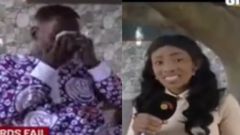 Portia Gabor sadly ends interview with man who falls, hits head against wall to speak