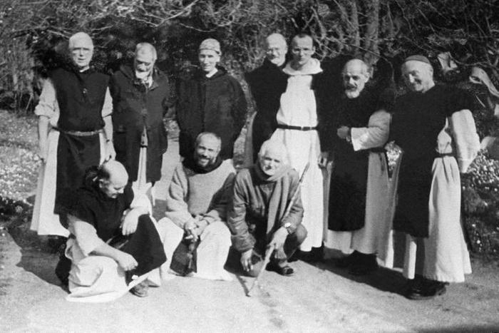 A group of French Trappist monks were abducted from the Priory of Our Lady of Atlas in Tibhirine, about 80 kilometres (50 miles) southwest of Algiers, by Islamist gunmen in March 1996