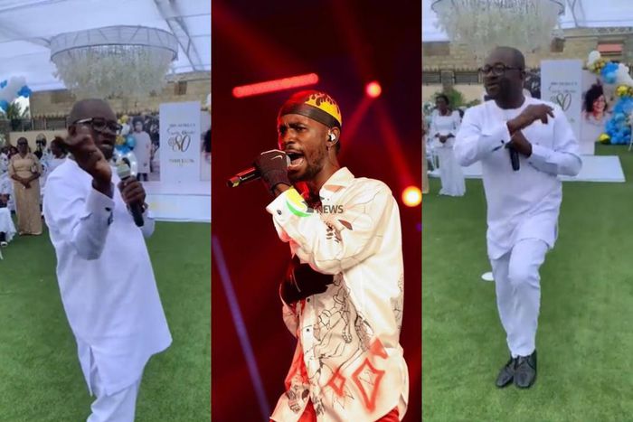 Watch: GFA President Kurt Okraku performs Black Sherif’s song word for word